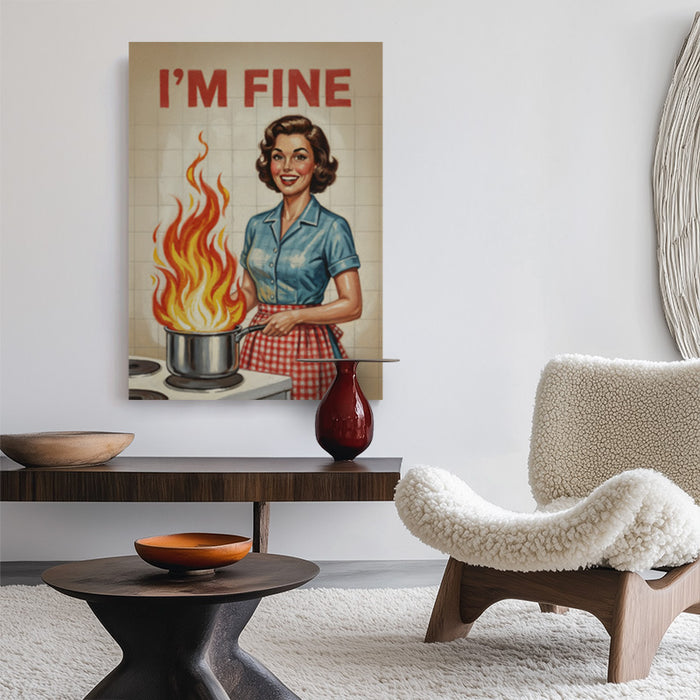 Everything Is Fine Canvas