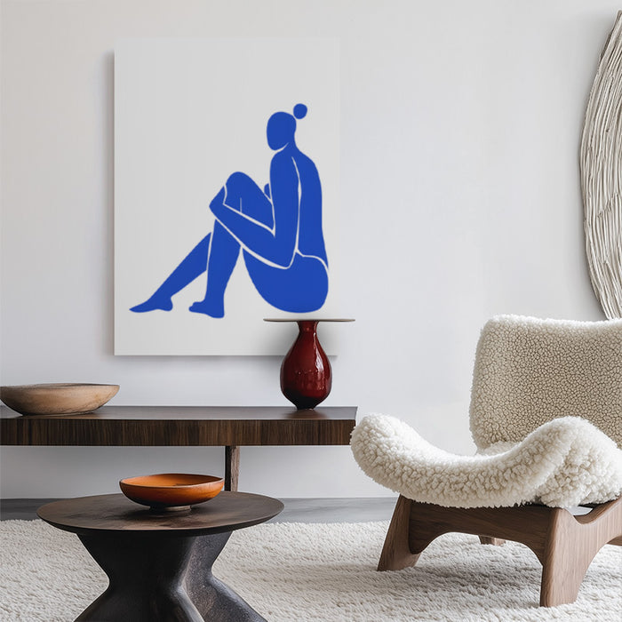 Figure In Quiet Canvas