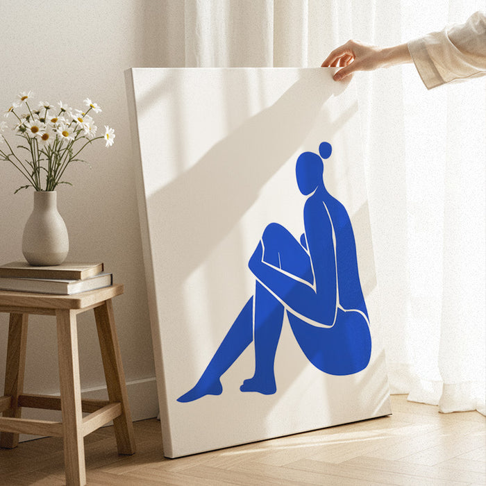 Figure In Quiet Canvas