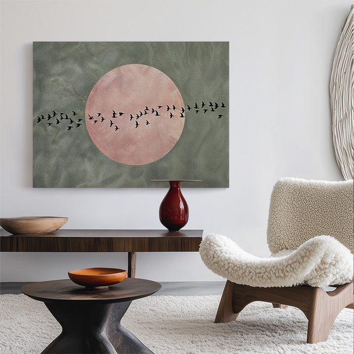 Flight Through Stillness Canvas