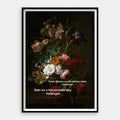 Flowers Hallelujah — Art Print Vertical #01