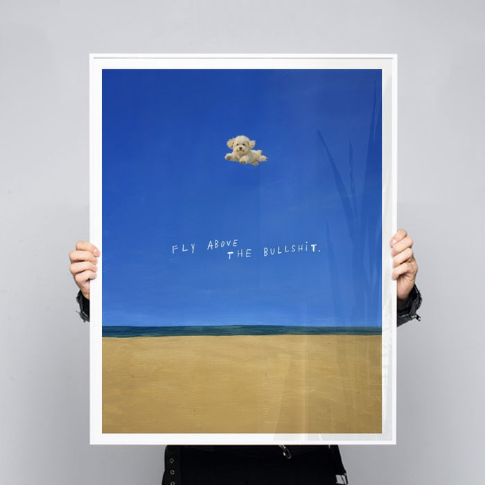 Fly Above It — Art Print Vertical #03