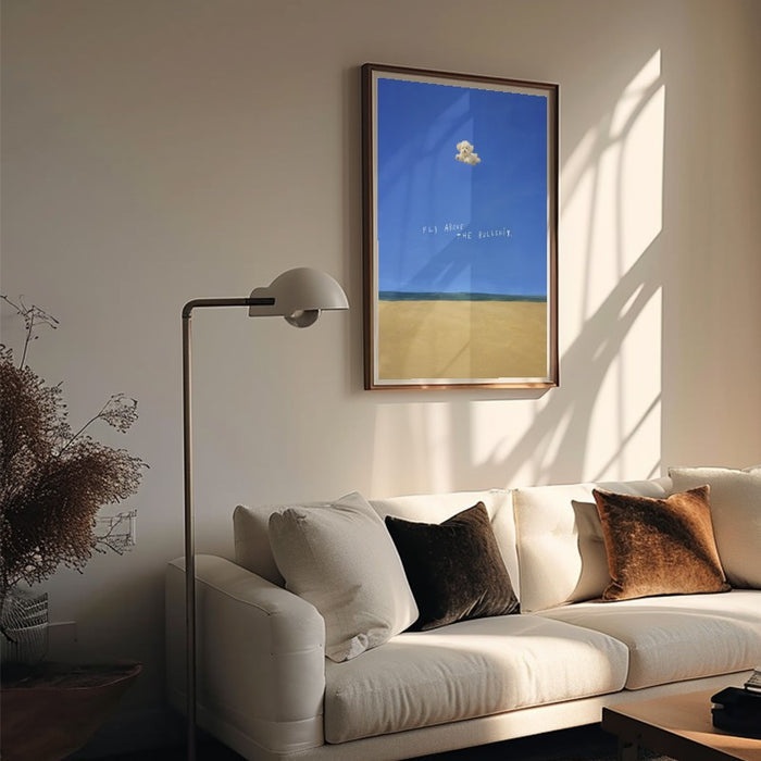 Fly Above It — Art Print Vertical #05