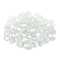 Frosted Glass Marble Gems Vase Filler, 3/4-Inch, 15-Ounce, 80-Count
