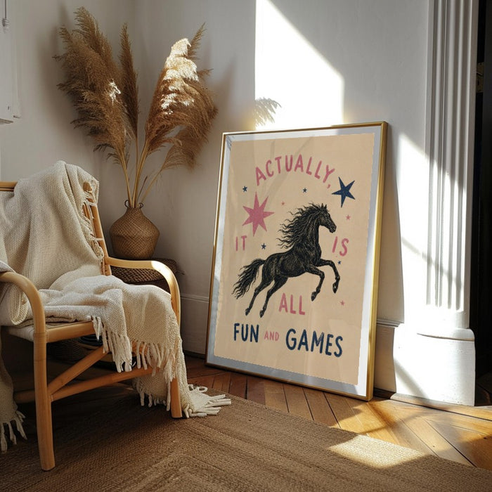 Fun And Games — Art Print Vertical #02