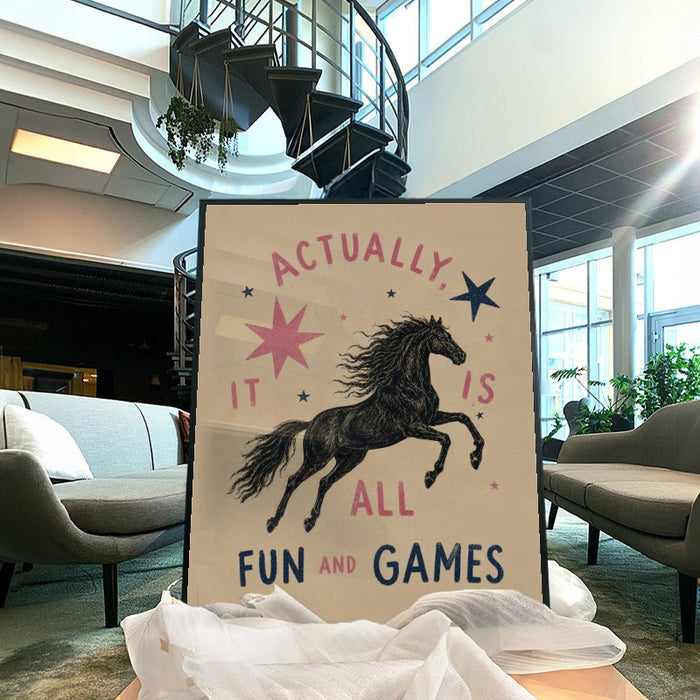 Fun And Games — Art Print Vertical #04