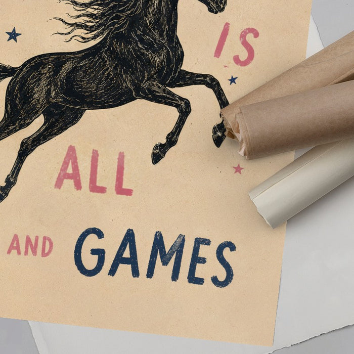 Fun And Games — Art Print Vertical #06