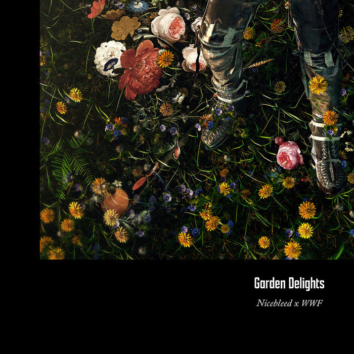 Garden Delights - Black Edition Canvas