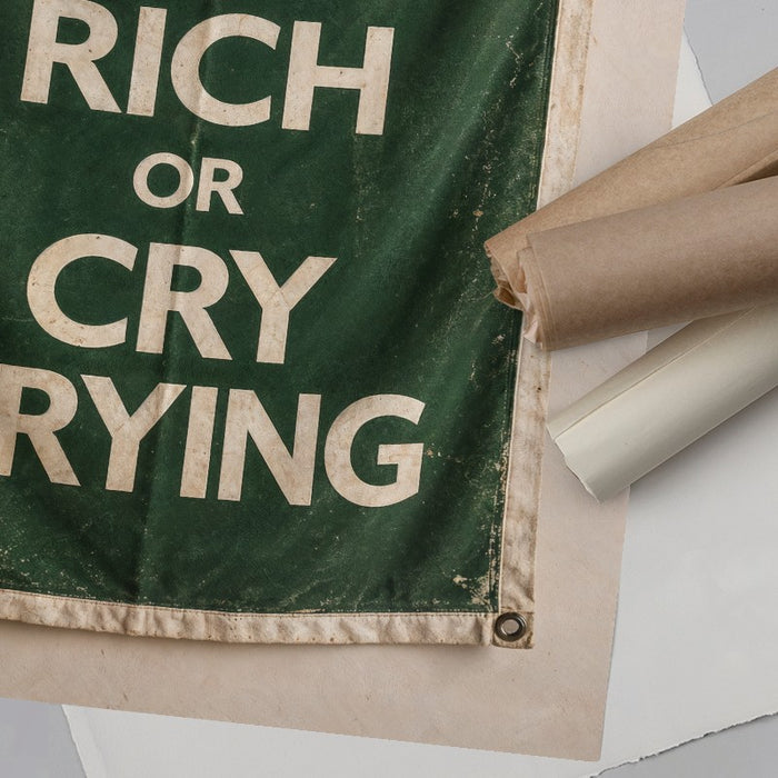 Get Rich Or Cry Trying — Art Print Vertical #06