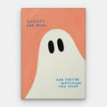 Ghosts Are Real Canvas — Canvas Vertical #01