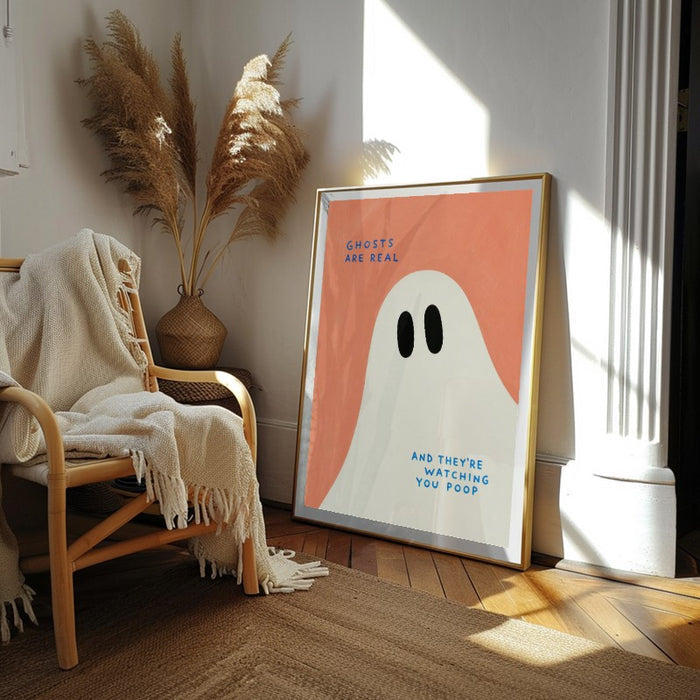 Ghosts Are Real — Art Print Vertical #02