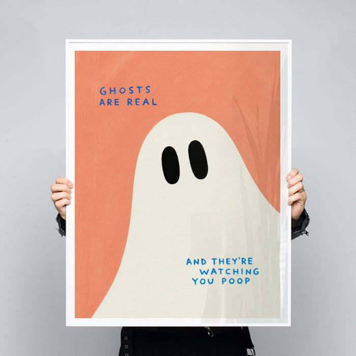 Ghosts Are Real — Art Print Vertical #03