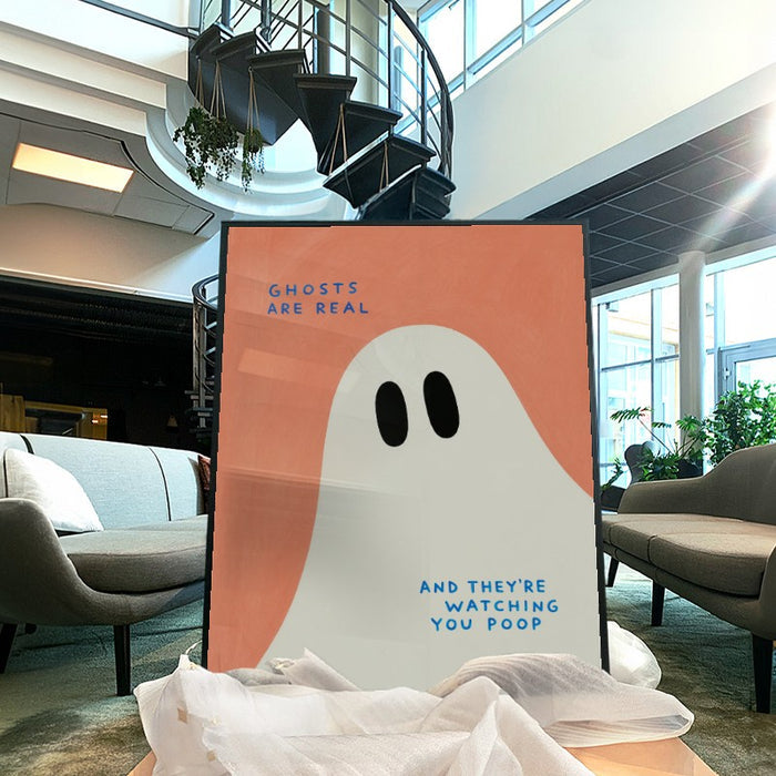 Ghosts Are Real — Art Print Vertical #04