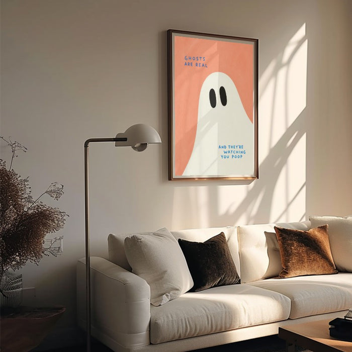 Ghosts Are Real — Art Print Vertical #05