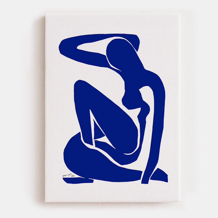 Girl In Stillness Canvas