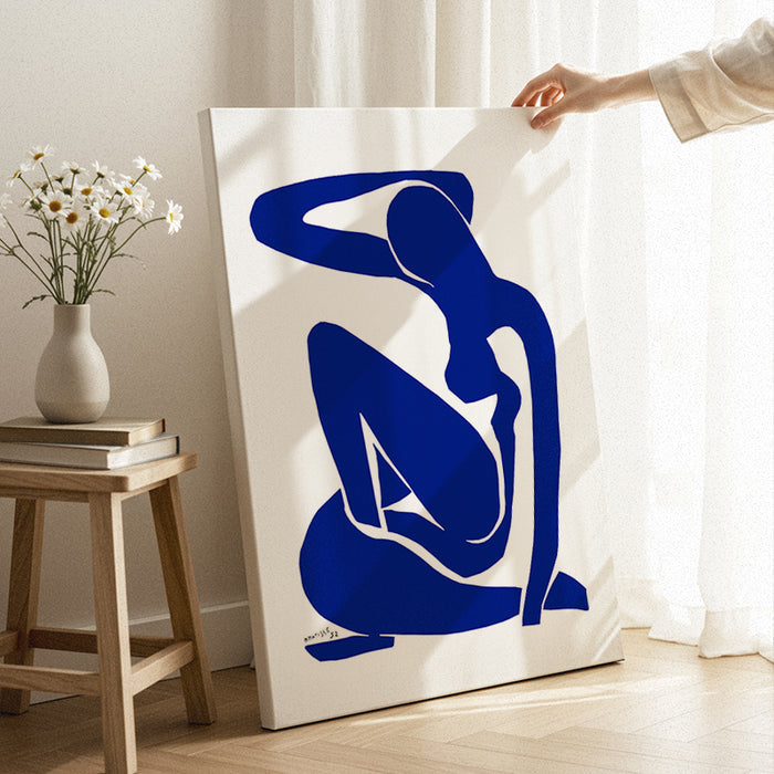 Girl In Stillness Canvas