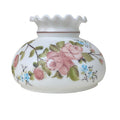 7 inch Glass Student Shade, Pink Rose - Paxton hardware ltd