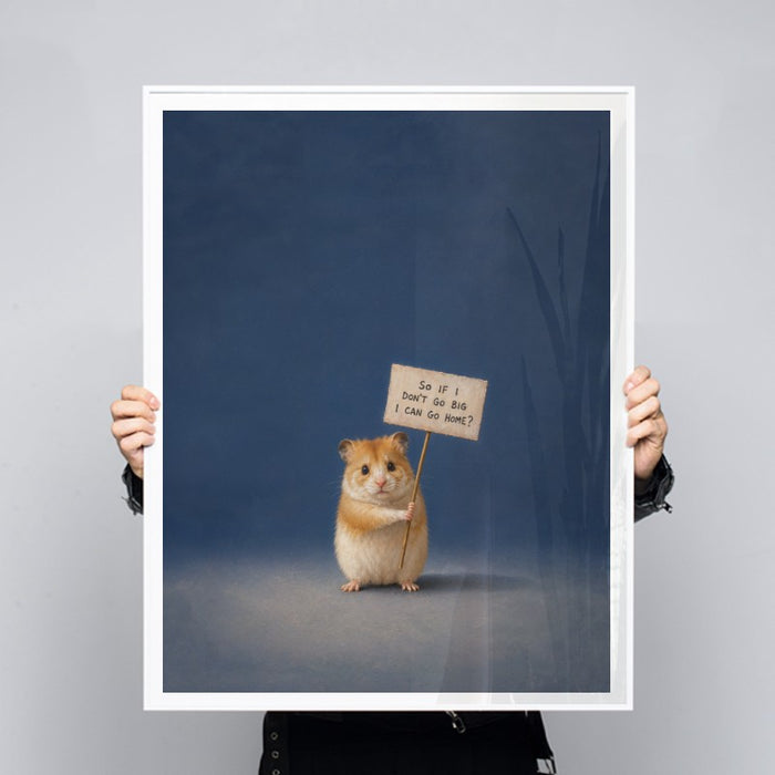 Go Big Or Go Home — Art Print Vertical #03