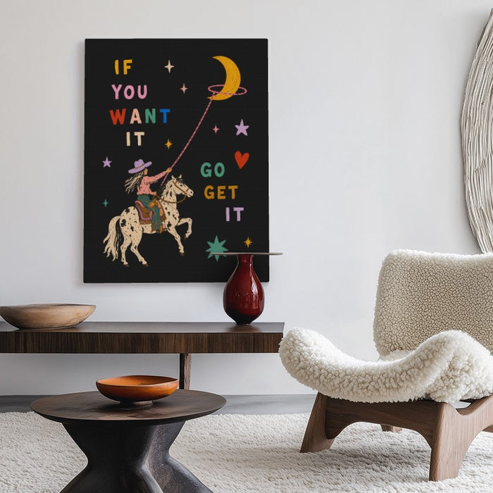 Go Get It Canvas — Canvas Vertical #02