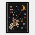 Go Get It — Art Print Vertical #01