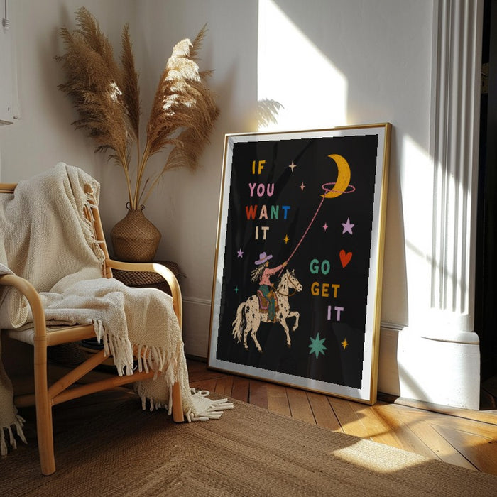 Go Get It — Art Print Vertical #02