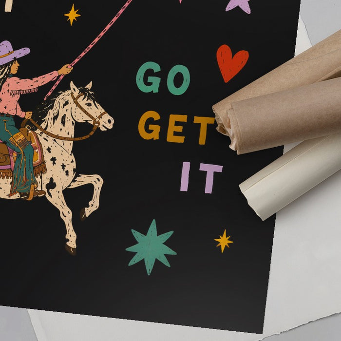 Go Get It — Art Print Vertical #06