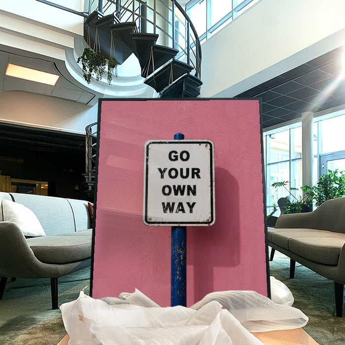 Go Your Own Way — Art Print Vertical #04