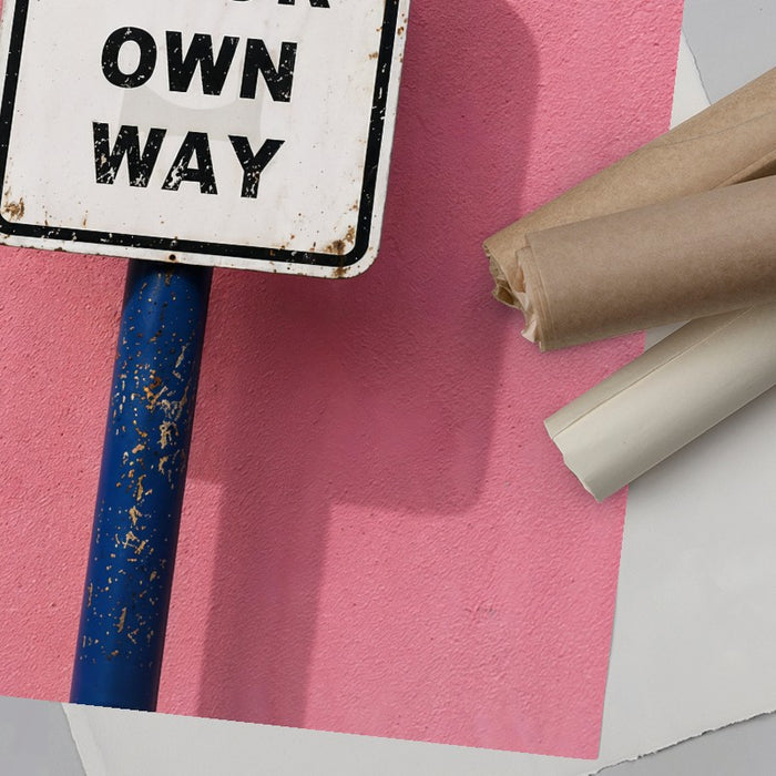 Go Your Own Way — Art Print Vertical #06