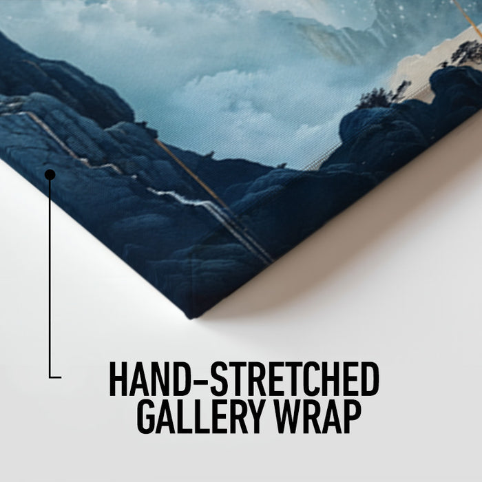 Gold Falls Canvas