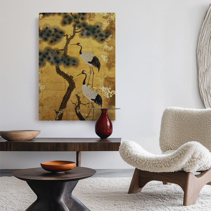 Gold Guardians Canvas