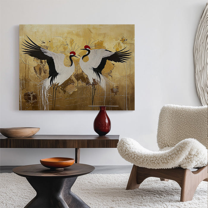 Golden Balance Canvas