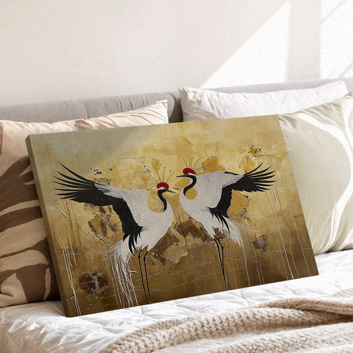 Golden Balance Canvas