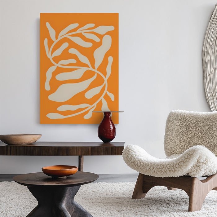 Golden Quiet Motion Canvas