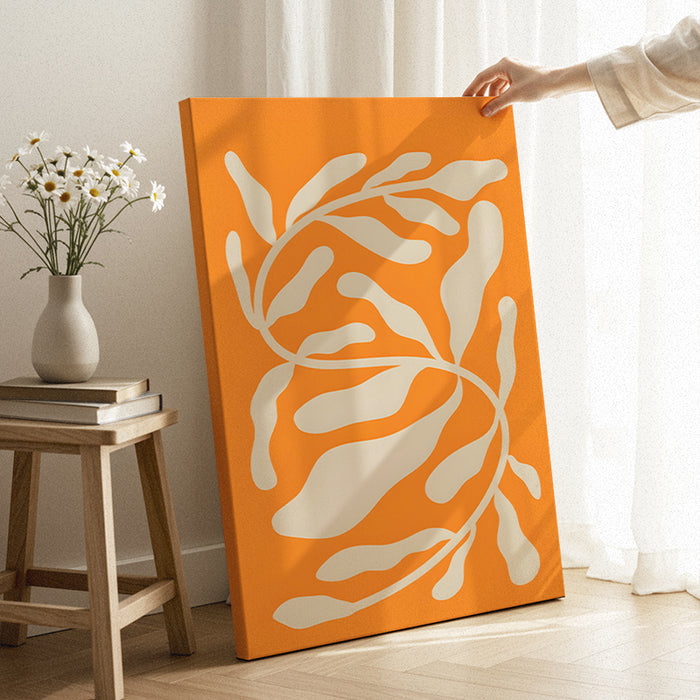 Golden Quiet Motion Canvas