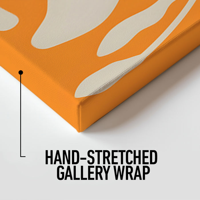 Golden Quiet Motion Canvas