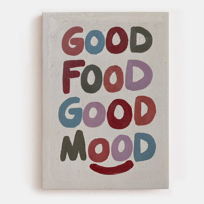 Good Food Good Mood Canvas