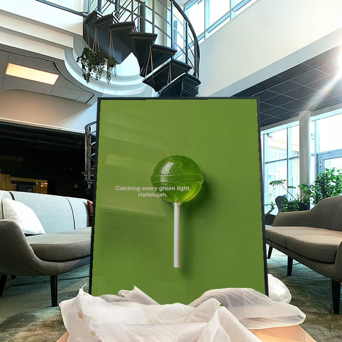 Green Light Hallelujah — Art Print Vertical #04