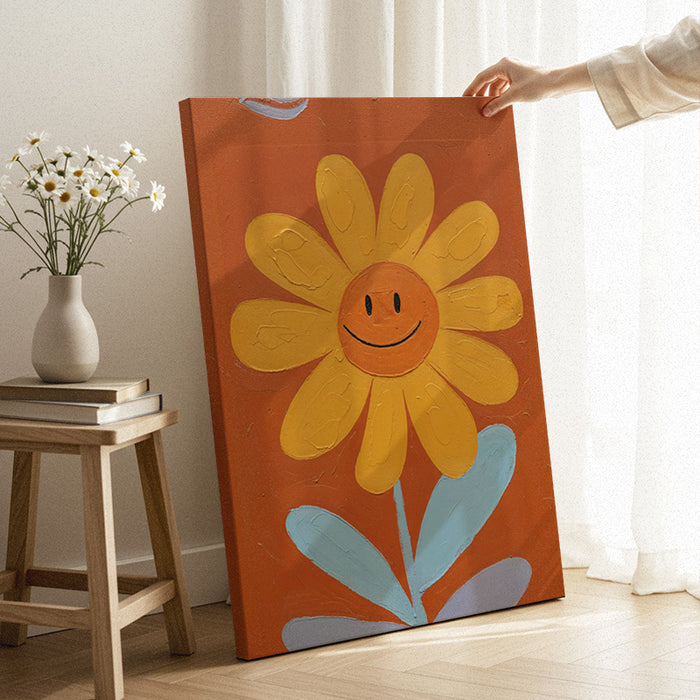 Happy Little Flower Canvas