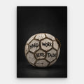 Hard Work Beats Talent Canvas — Canvas Vertical #01
