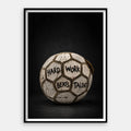 Hard Work Beats Talent — Art Print Vertical #01
