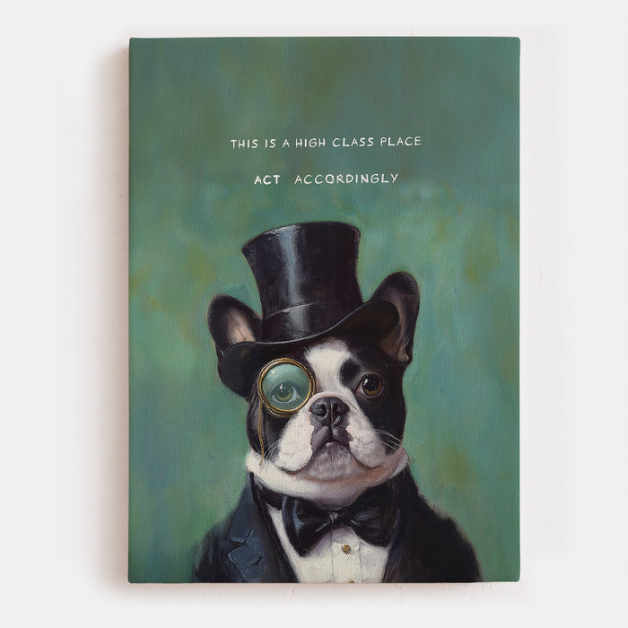 High Class Place Canvas