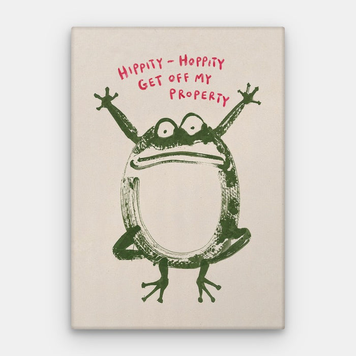 Hippity Hoppity Canvas