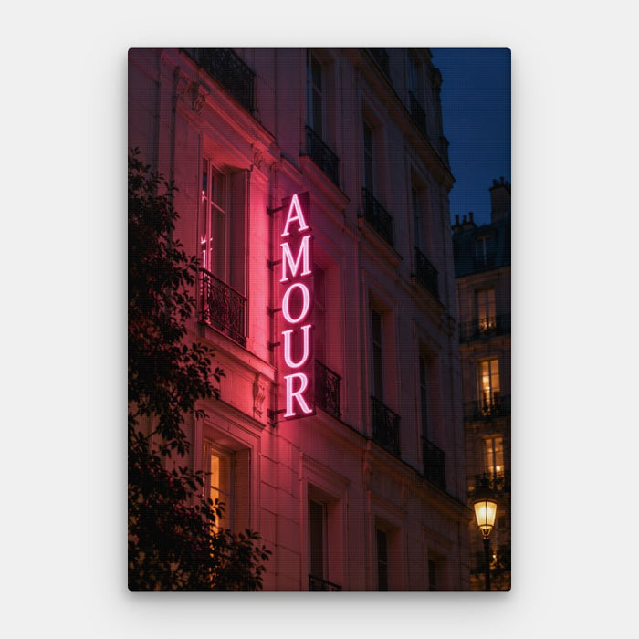 Hotel Amour Canvas — Canvas Vertical #01