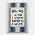 House Rules Canvas — Canvas Vertical #01