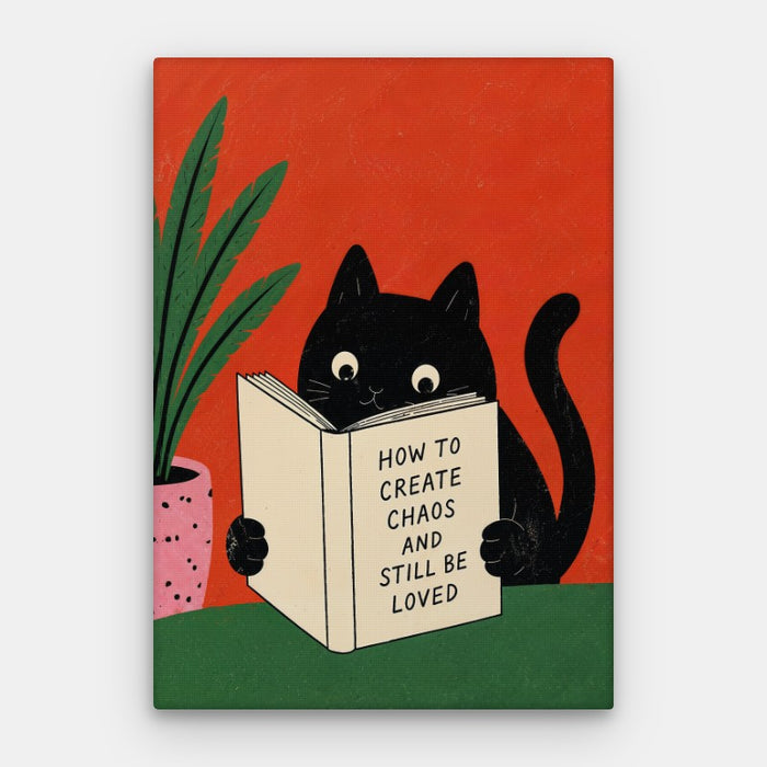 How To Create Chaos Canvas — Canvas Vertical #01
