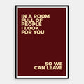 I Look For You — Art Print Vertical #01