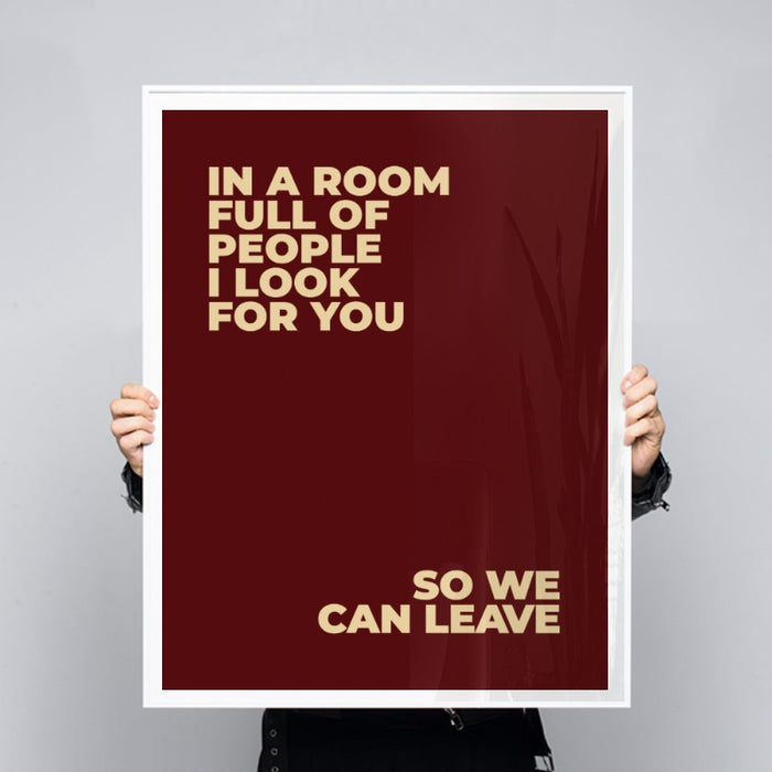 I Look For You — Art Print Vertical #03