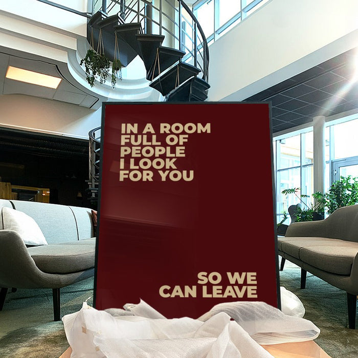 I Look For You — Art Print Vertical #04