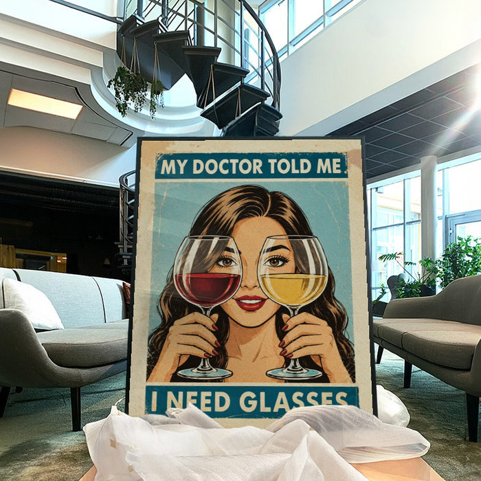 I Need Glasses — Art Print Vertical #04