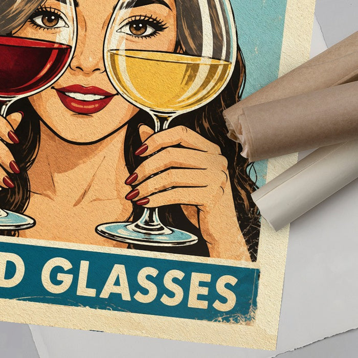 I Need Glasses — Art Print Vertical #06